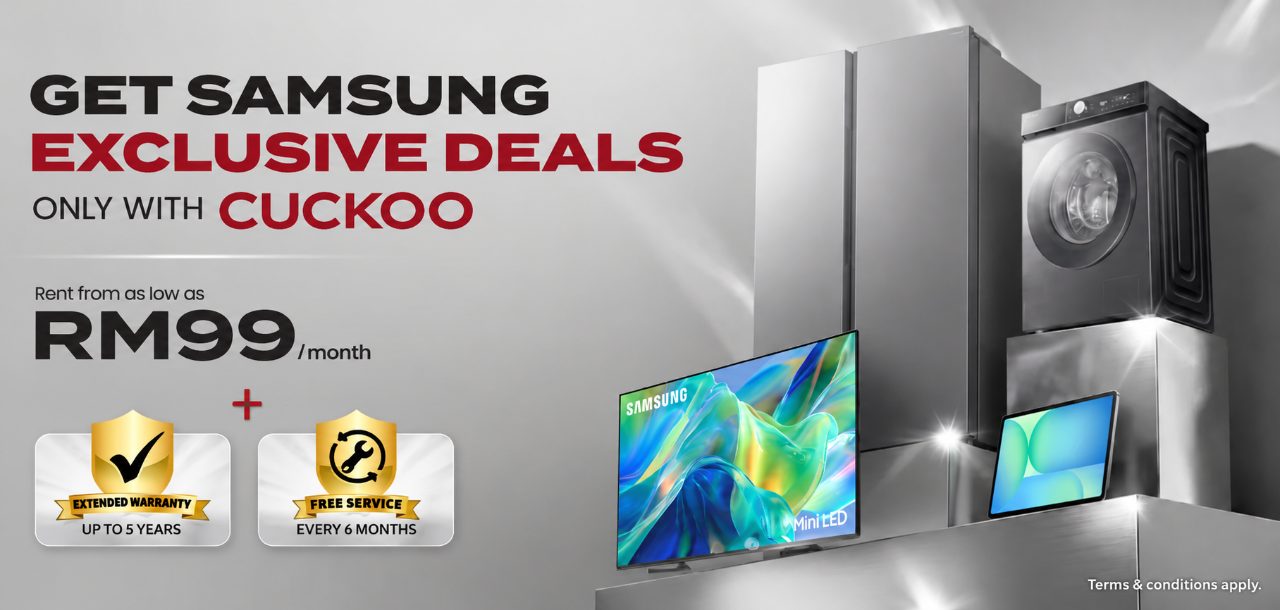 Samsung exclusive deals with CUCKOO